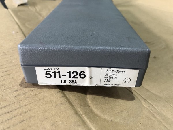 中古その他ゲージ 【シリンダーゲージ】511-126　CG-35A ミツトヨ/Mitutoyo