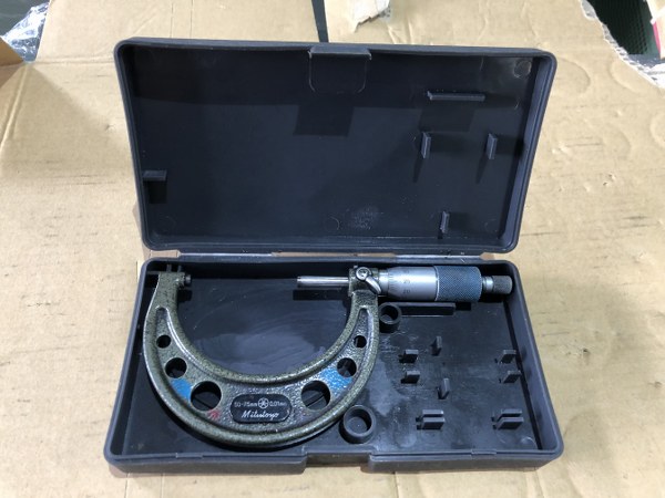 中古Outside micrometer 「外側マイクロメーター」:50~75ｍｍ ミツトヨ/Mitutoyo