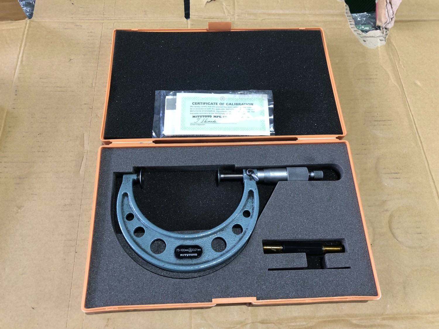 中古Other 外側マイクロメーターGMA100(123-104)  Mitutoyo 