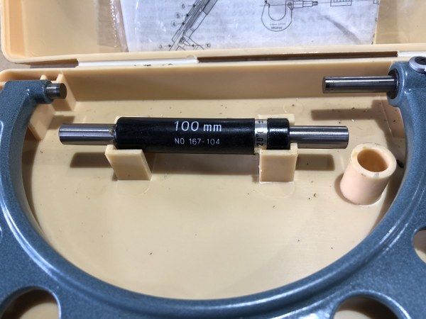 中古外側マイクロメーター 外側マイクロメーター（103-141)OM-125 ミツトヨ/Mitutoyo