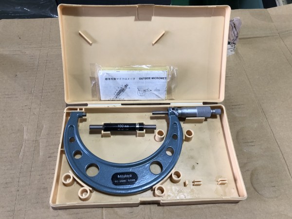 中古外側マイクロメーター 外側マイクロメーター（103-141)OM-125 ミツトヨ/Mitutoyo