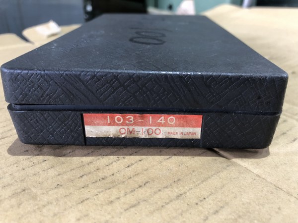 中古外側マイクロメーター 外側マイクロメーター（103－140）OM-100 ミツトヨ/Mitutoyo