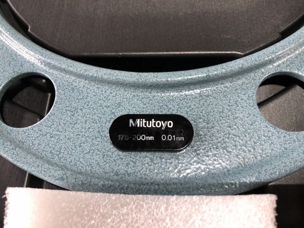 中古外側マイクロメーター 「外側マイクロメーター」175～200ｍm ミツトヨ/Mitutoyo