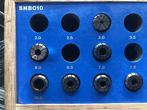 中古Spring collet 【スプリングコレットセット】φ3~φ10 大昭和精機/BIG DAISHOWA