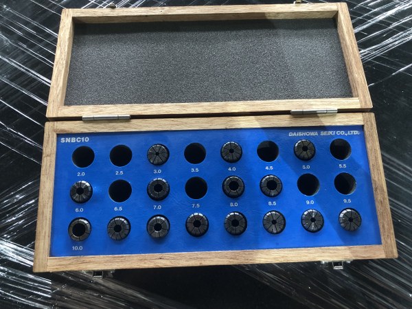 中古Spring collet 【スプリングコレットセット】φ3~φ10 大昭和精機/BIG DAISHOWA