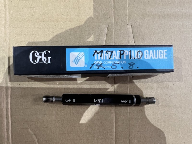 中古その他ゲージ 【ねじゲージ】M7P1 GPWPII OSG オーエスジー