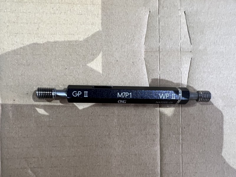中古その他ゲージ 【ねじゲージ】M7P1 GPWPII OSG オーエスジー