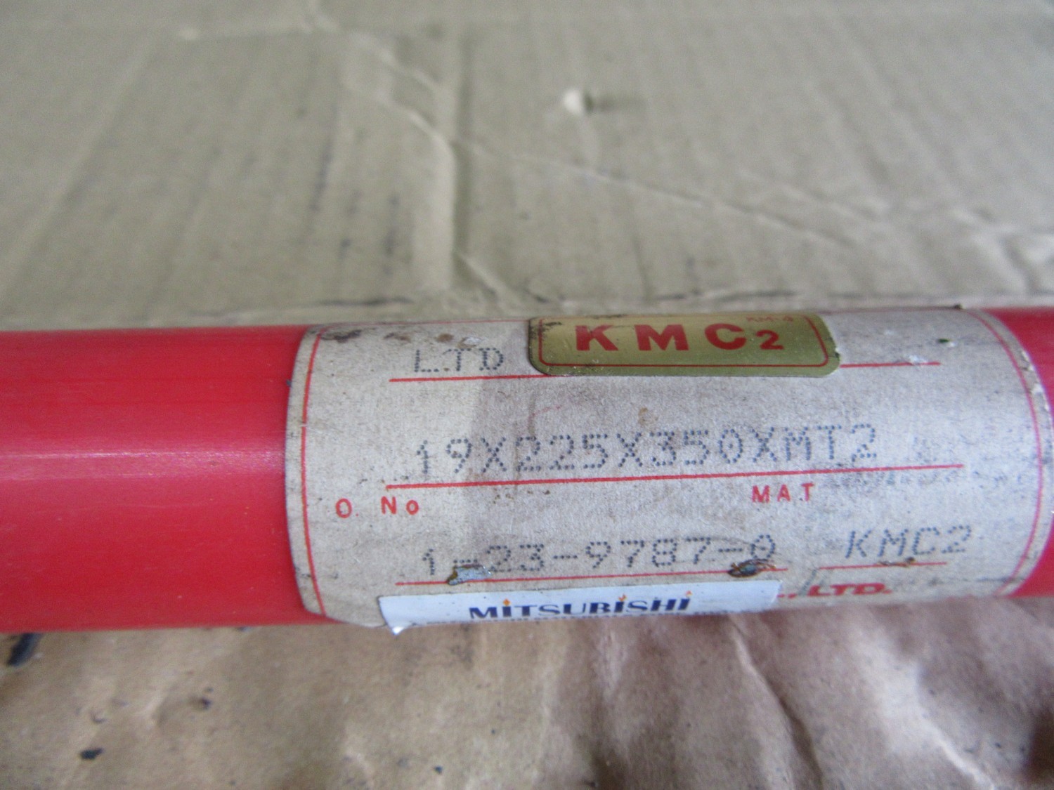 中古その他 テーパーシャンクドリル 19x225x350xMT2(KMC2)  三菱