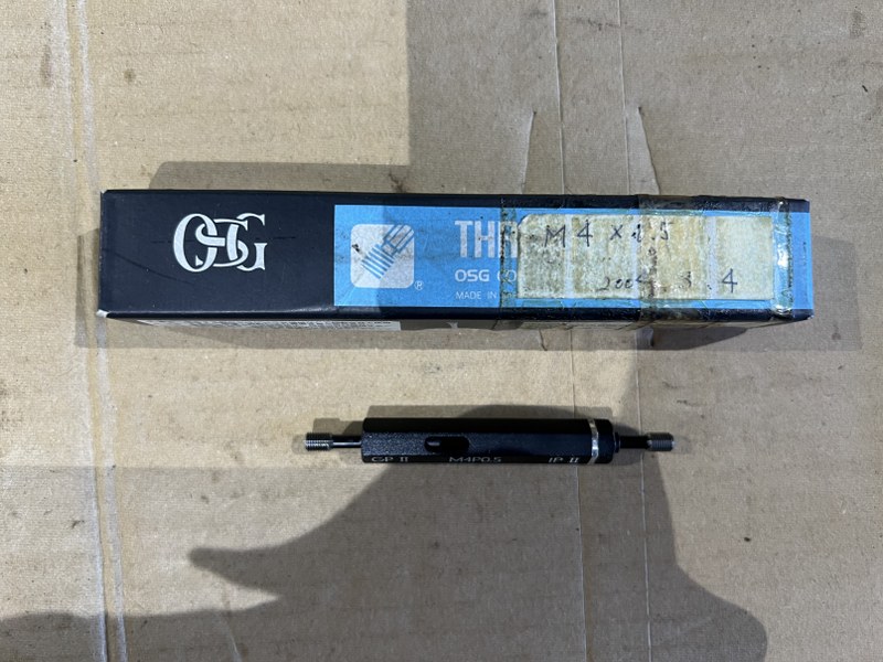 中古その他ゲージ 【ネジプラグゲージ】M4P0.5 GPIPII OSG オーエスジー