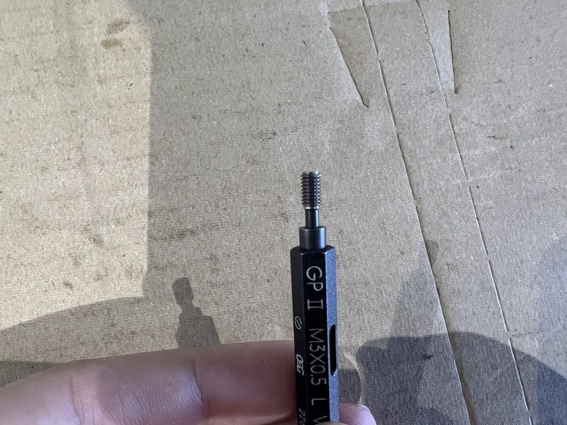 中古Other gauge 【ネジプラグゲージ】M3x0.5 L GPWPII OSG オーエスジー