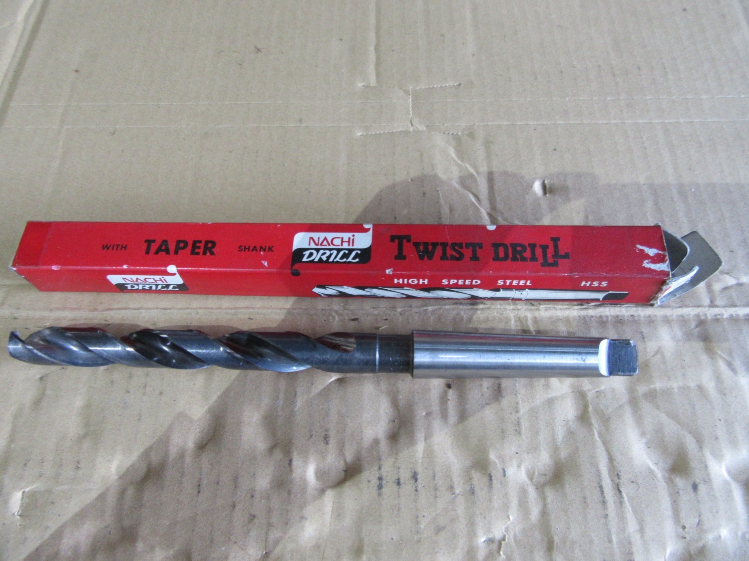 中古Taper shank drills テーパーシャンクドリル15.0 NACHI