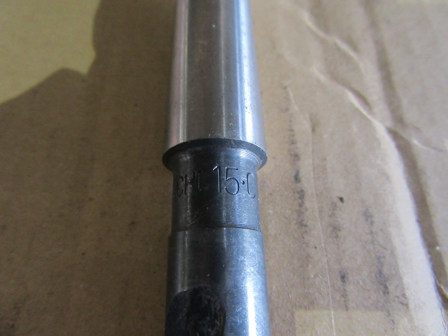 中古Taper shank drills テーパーシャンクドリル15.0 NACHI