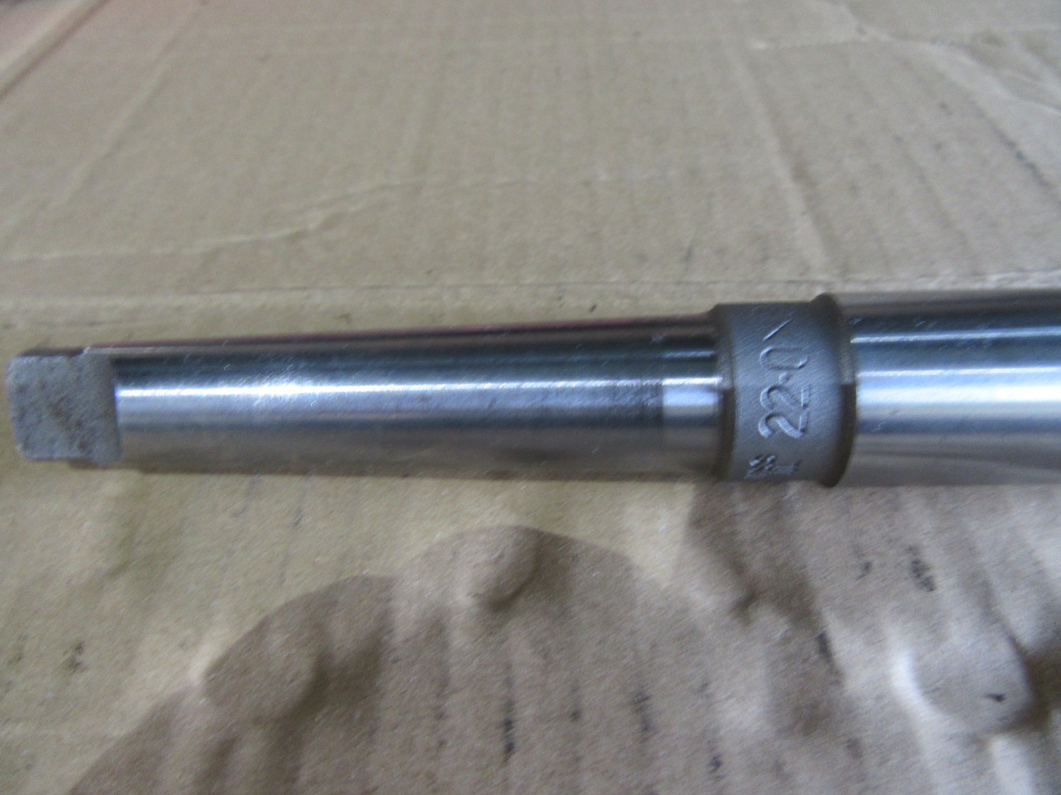 中古Taper shank drills テーパーシャンクドリル 22.0x325  NACHI