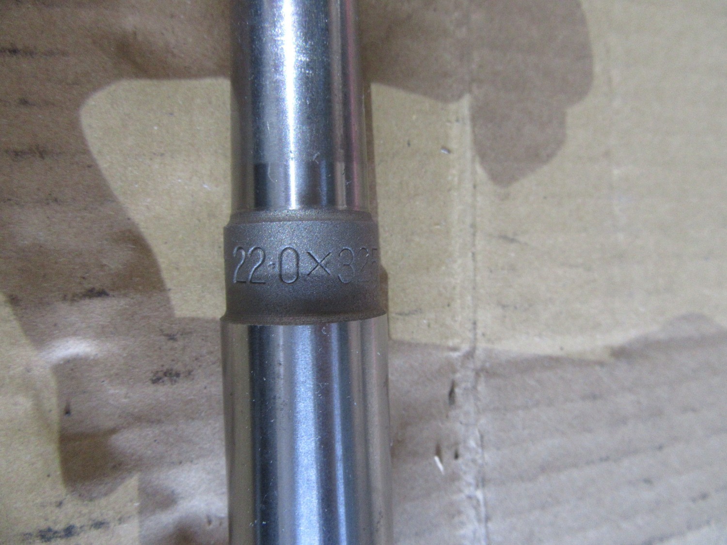 中古Taper shank drills テーパーシャンクドリル 22.0x325  NACHI