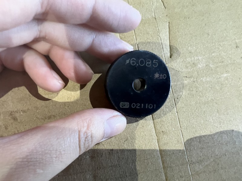 中古Other gauge 【マスターリングゲージ】φ6.085 RSK