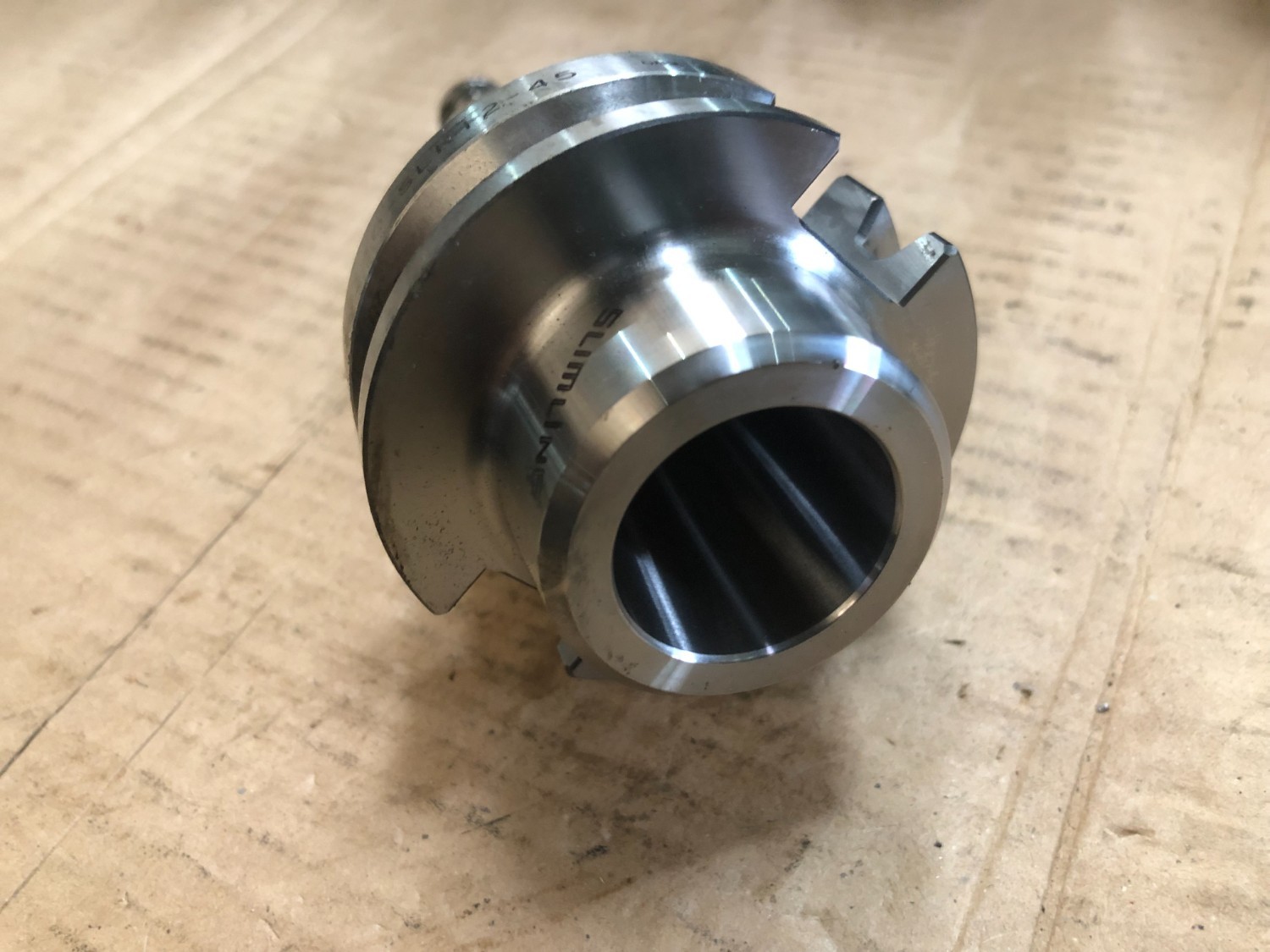 中古BT40 焼きばめホルダーBT40-SLK12-45  溝口