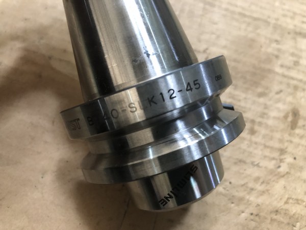 中古BT40 【焼きばめホルダー 】BT40-SLK12-45 MST/溝口