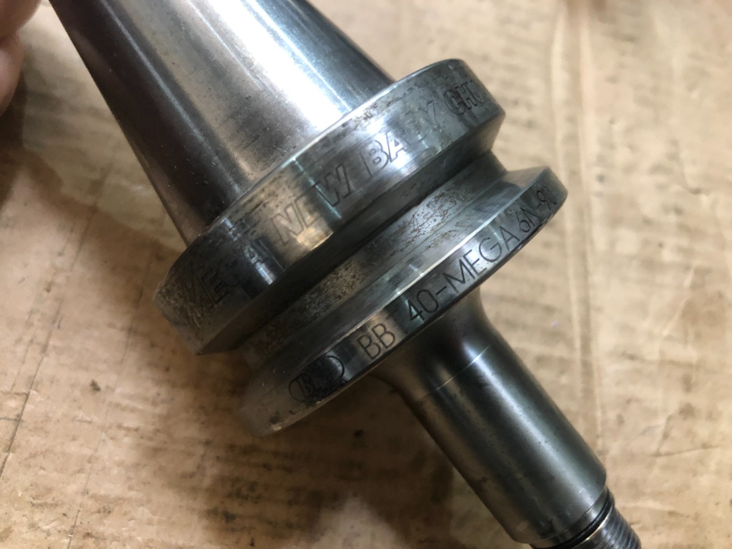 中古BT40 メガニューべビーチャック BBT40-MEGA6N-90 大昭和精機
