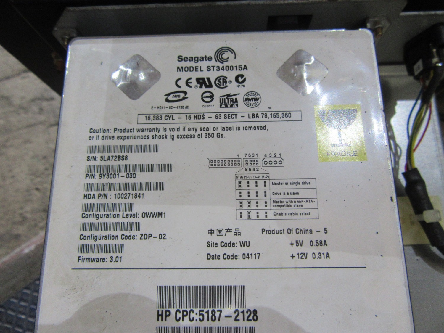 中古Other バーコードリーダーRS-232C/ST340015A 不明