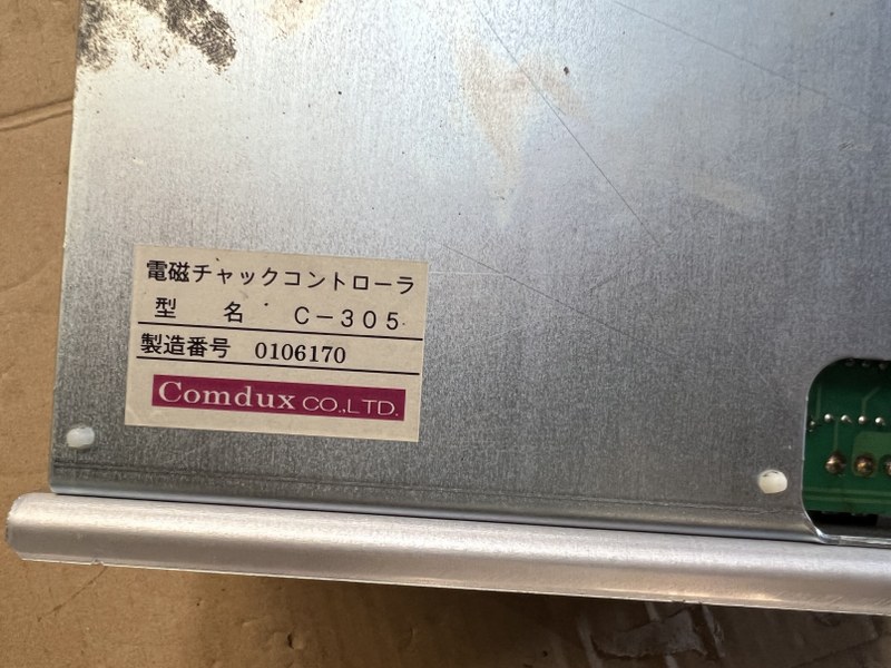 中古お買い得品・1山販売等 【電磁チャックコントローラ】C-305 COMDUX