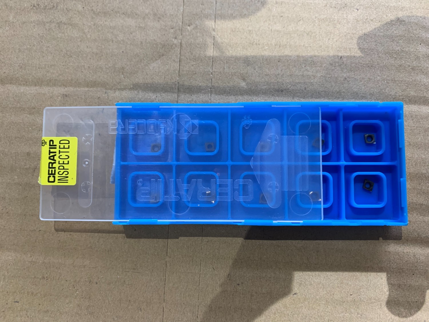 中古Cutting Exchange Chip CCGT030102L-F  KW10  京セラ/Kyocera