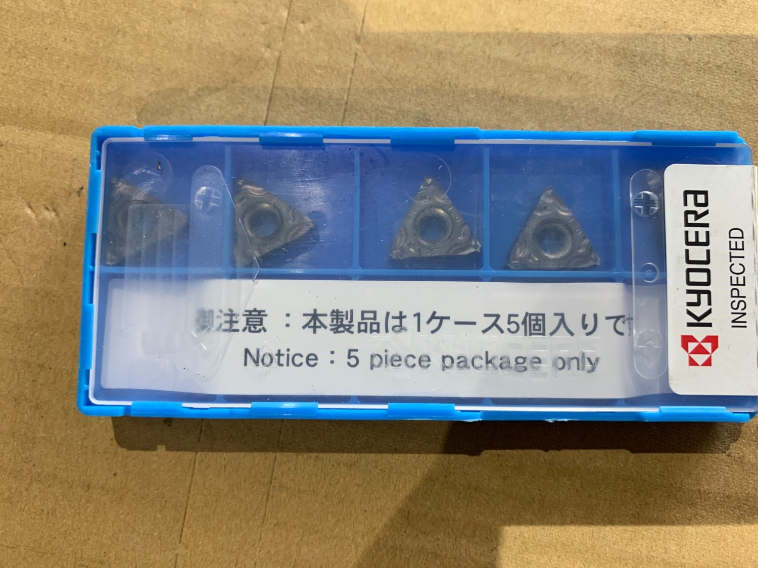 中古Cutting Exchange Chip 16ER100ISO-TQ  PR1515  京セラ/Kyocera