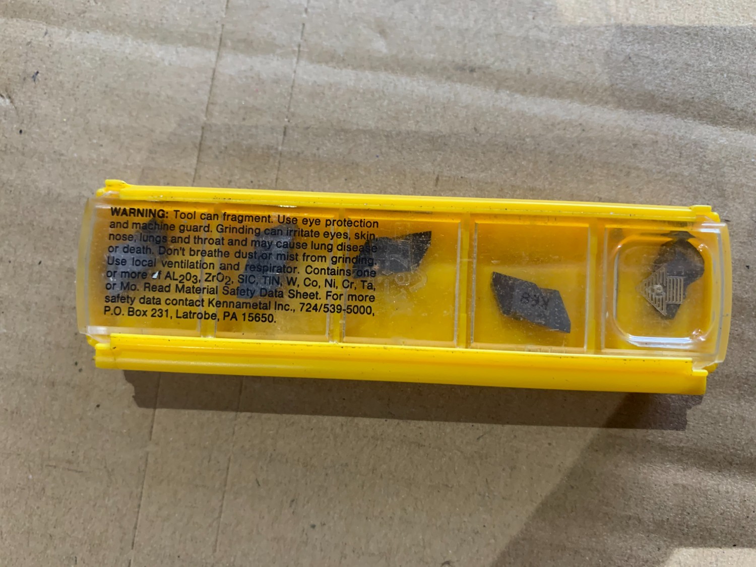 中古Cutting Exchange Chip NG230R-K68 ケナメタル/KENNAMETAL