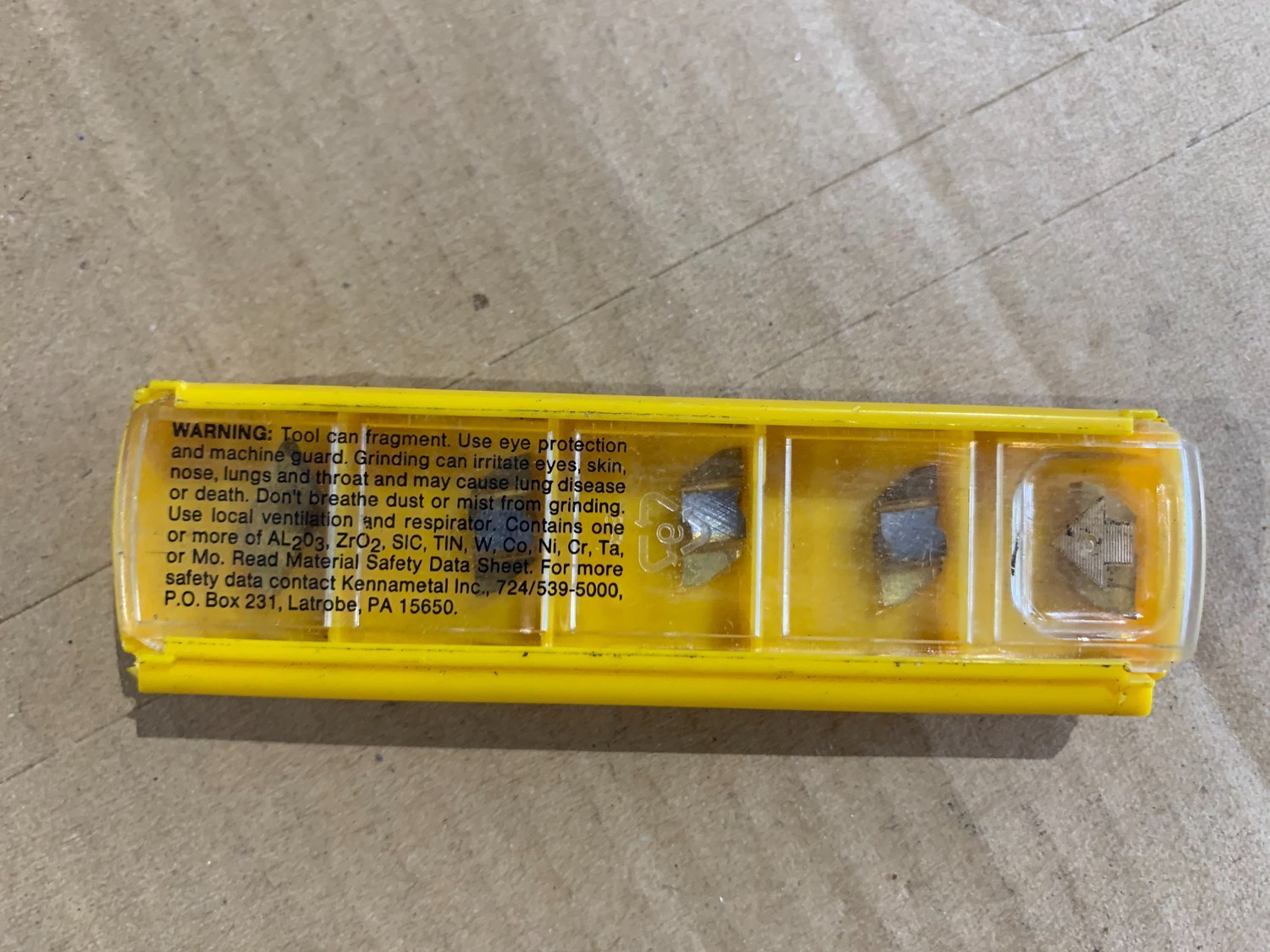 中古インサート（チップ） NG2094L-KC730 ケナメタル/KENNAMETAL