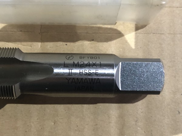 中古タップ 【タップ】M24x1 ヤマワ/Yamawa