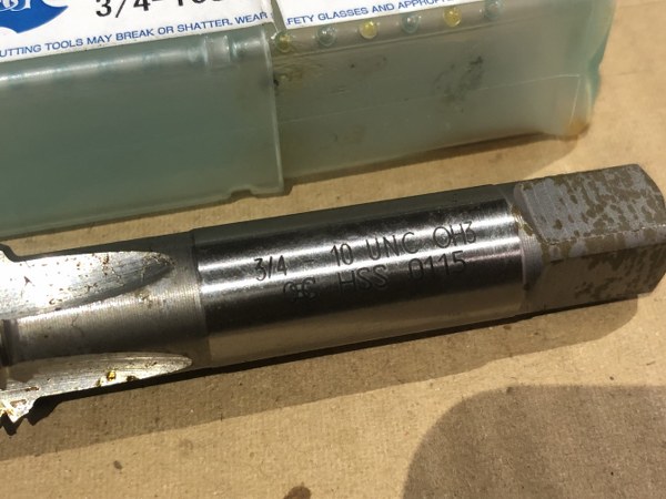 中古タップ 【タップ】3/4-10UNC OH3 OSG オーエスジー