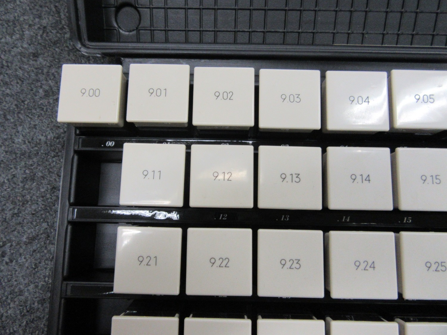 中古その他 ピンゲージセットEP-9A(9.00-9.50mm)  アイゼン