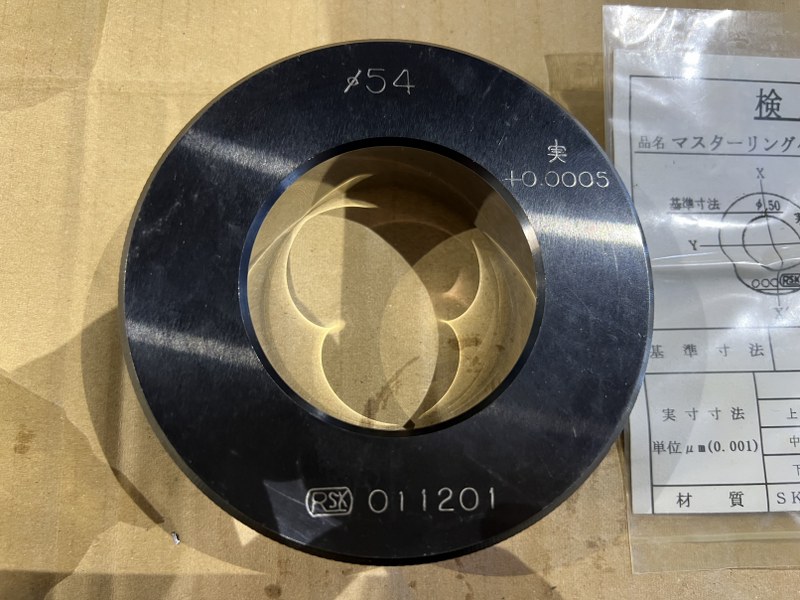 中古Other Screw tools 【マスタ－リングゲ－ジ】φ54 RSK