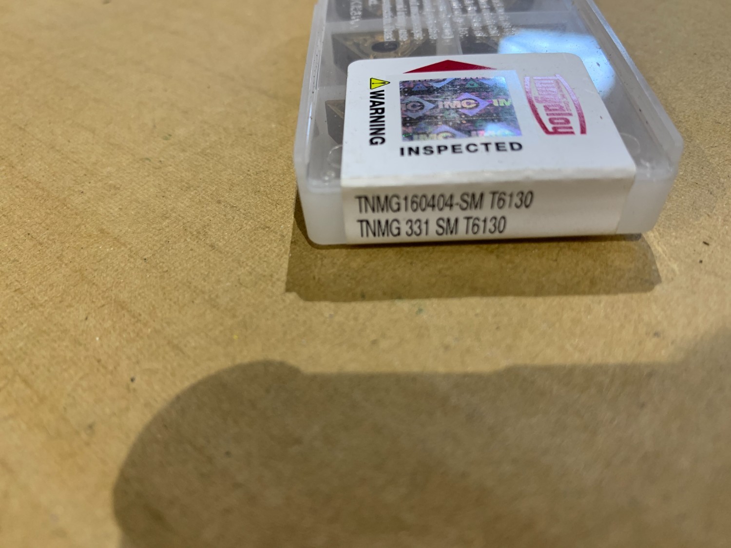 中古インサート（チップ） 【チップ】TNMG160404-SM   T6130 TUNGALOY/タンガロイ