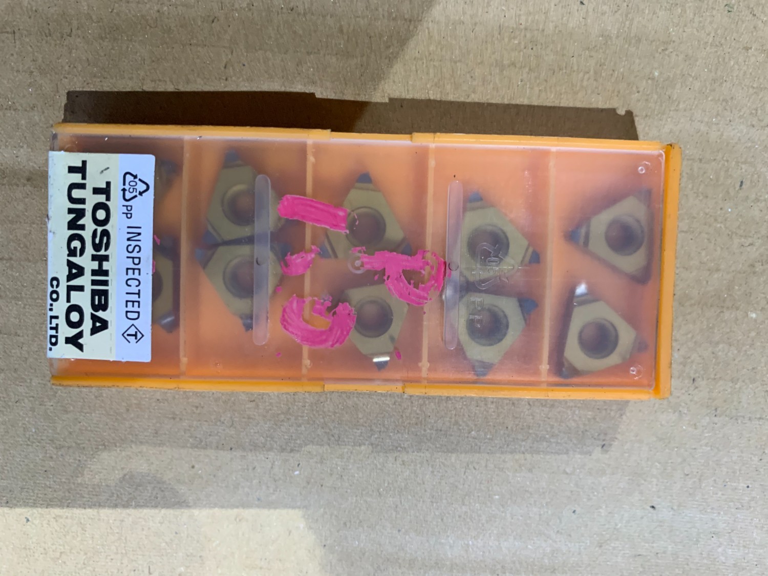 中古インサート（チップ） 【チップ】16ER10ISO  T313V TUNGALOY/タンガロイ