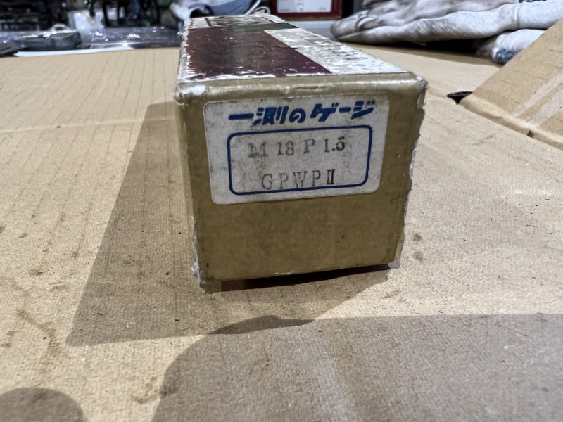 中古Other Screw tools 【ネジプラグゲージ】M18P1.5 GPWPII ISSOKU｜第一測範
