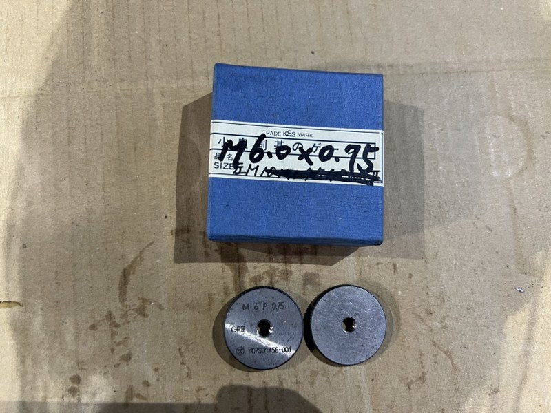 中古その他ねじ切り・ネジ造形工具 【リングゲージ】M6P0.75GRWRII KSS