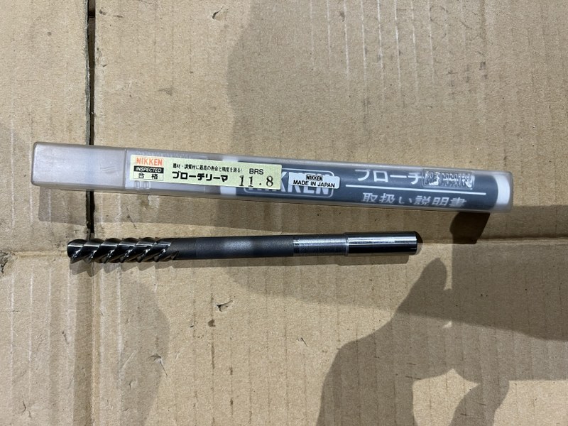 中古Straight reamer 【プロ－チリ－マストレートシャンク】BRS 12.16 NIKKEN/日研