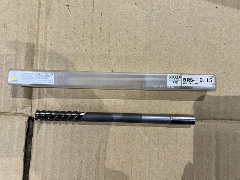 中古Straight reamer 【プロ－チリ－マストレートシャンク】BRS 12.15 NIKKEN/日研