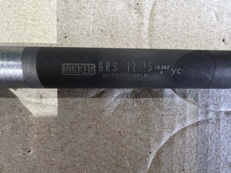 中古Straight reamer 【プロ－チリ－マストレートシャンク】BRS 12.15 NIKKEN/日研