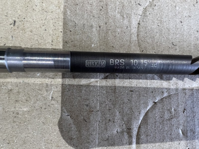 中古Straight reamer 【プロ－チリ－マストレートシャンク】BRS 10.15 NIKKEN/日研