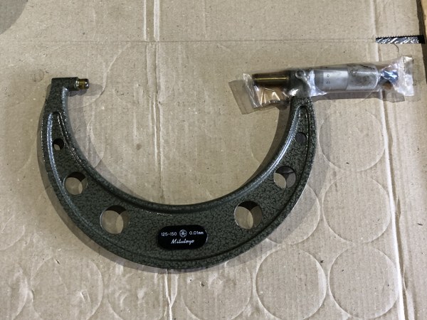 中古Outside micrometer 「外側マイクロメーターセット」1セット3個 ミツトヨ/Mitutoyo