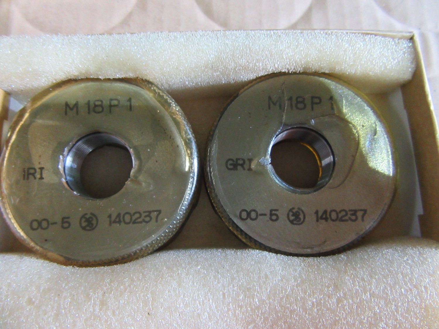 中古その他 ねじゲージ  M18P1 GRI RI  第一測範