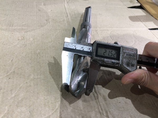 中古テーパ―シャンクドリル 「テーパーシャンクドリル」Φ22.5mm 不明