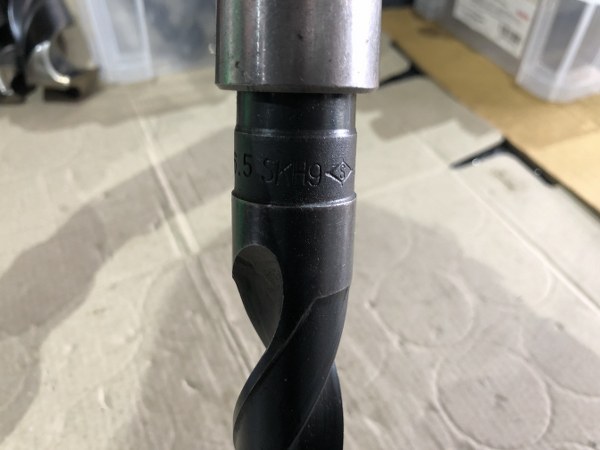 中古Taper shank drills 【テーパーシャンクドリル】SKH9 シリーズ unknow