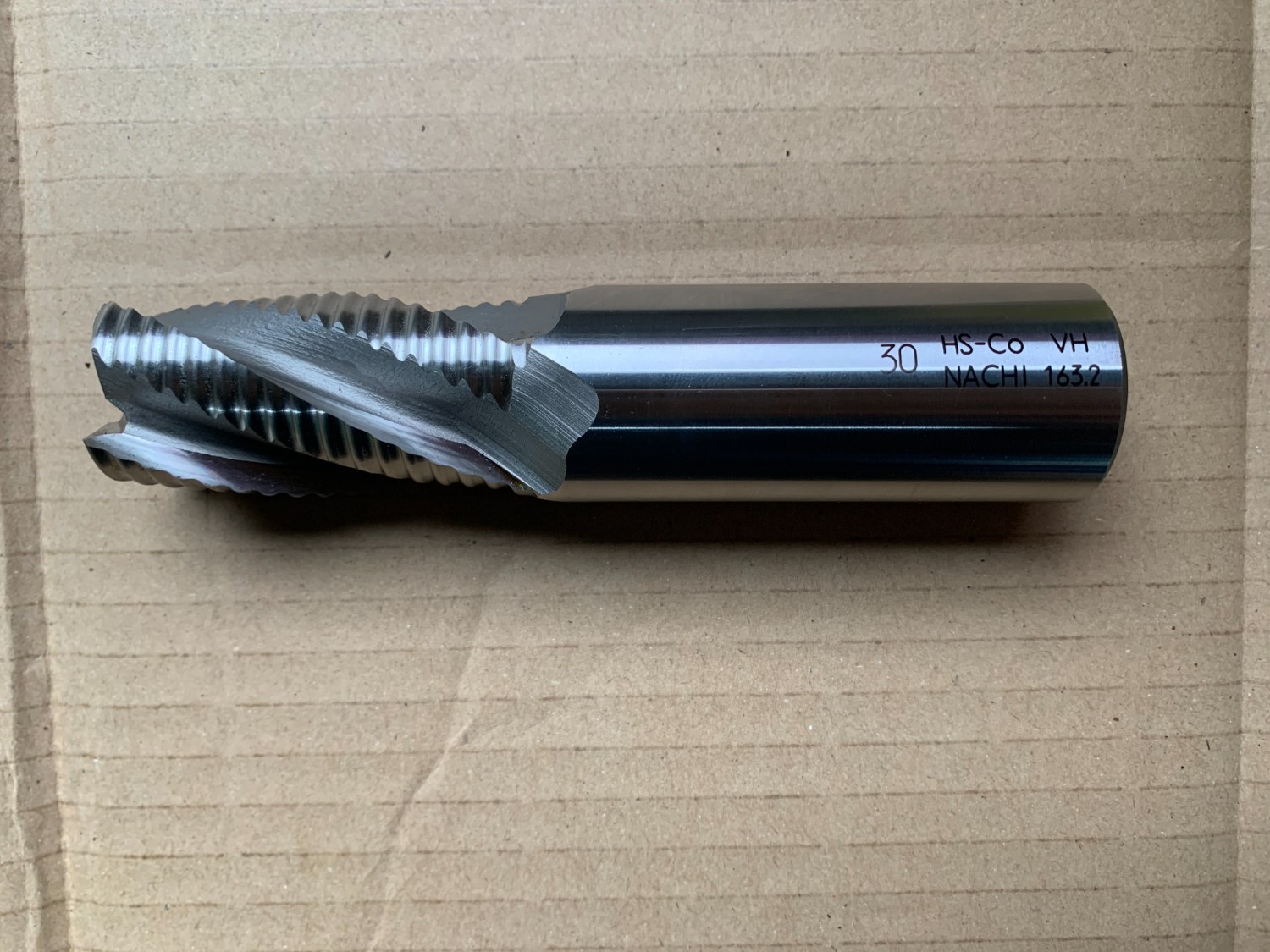 中古End mill(Ball） （エンドミル）30 HS-Co (4枚刃) NACHI(不二越)