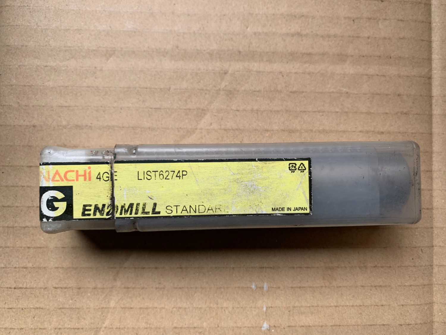 中古End mill(Ball） （エンドミル）25  4GE HSS-Co (4枚刃) NACHI(不二越)