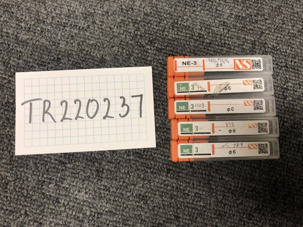 中古エンドミル 「パワーソリッドエンドミル」1セット5個　 NS/日進工具