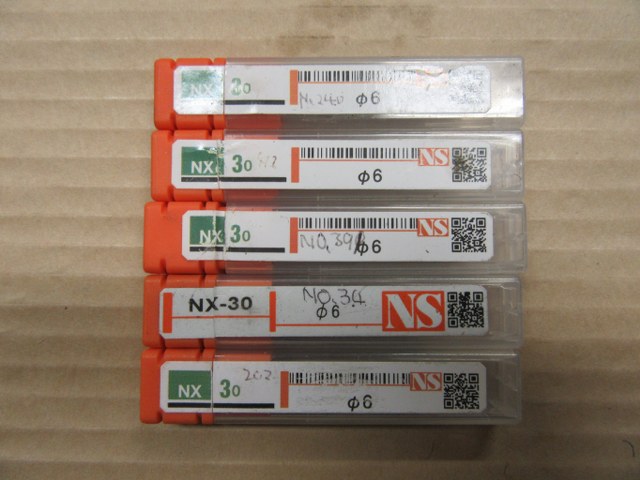 中古エンドミル 「リード30エンドミル 」1セット5個 NS/日進工具