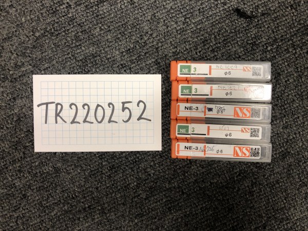 中古エンドミル 「パワーソリッドエンドミル」1セット5個　 NS/日進工具