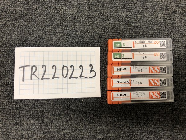 中古その他エンドミル 【パワーソリットエンドミル】NE-3(φ6) NS/日進工具